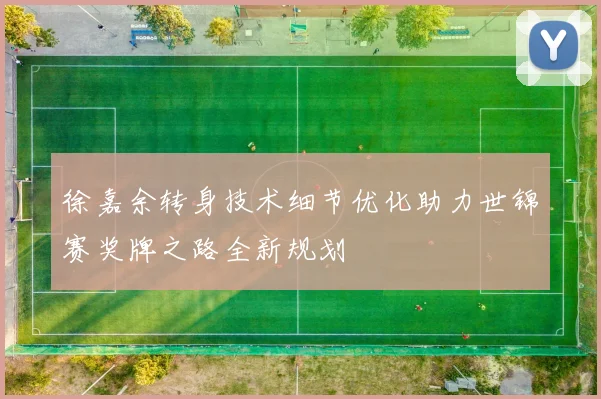 徐嘉余转身技术细节优化助力世锦赛奖牌之路全新规划